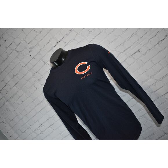 Nike Gym Shirt Mens Size Medium Dri-Fit Performance Chicago Bears Football NFL - Picture 7 of 7